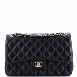 Chanel Jumbo Classic Double Flap Bag Quilted Lambskin